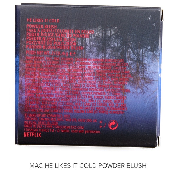 M•A•C LIMITED EDITION STRANGER THINGS BLUSH - Picture 6 of 16